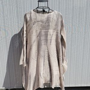 Love stitch crochet tye die sweater